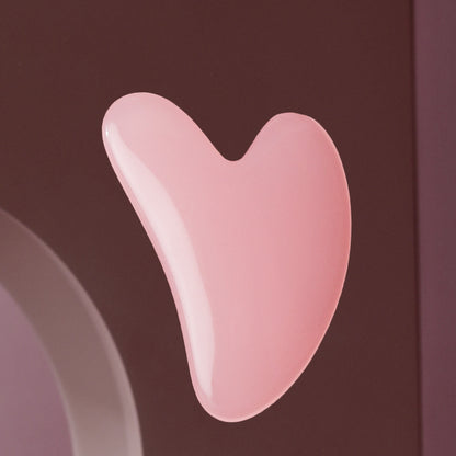 Rose Quartz Facial Roller & Gua Sha Set